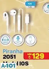 PİRANHA 2051 MODEL IOS
